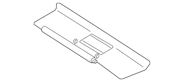 2016-2025 Mazda MX-5 Miata Sun-Visor ND0P-69-320-02 | OEM Parts Online