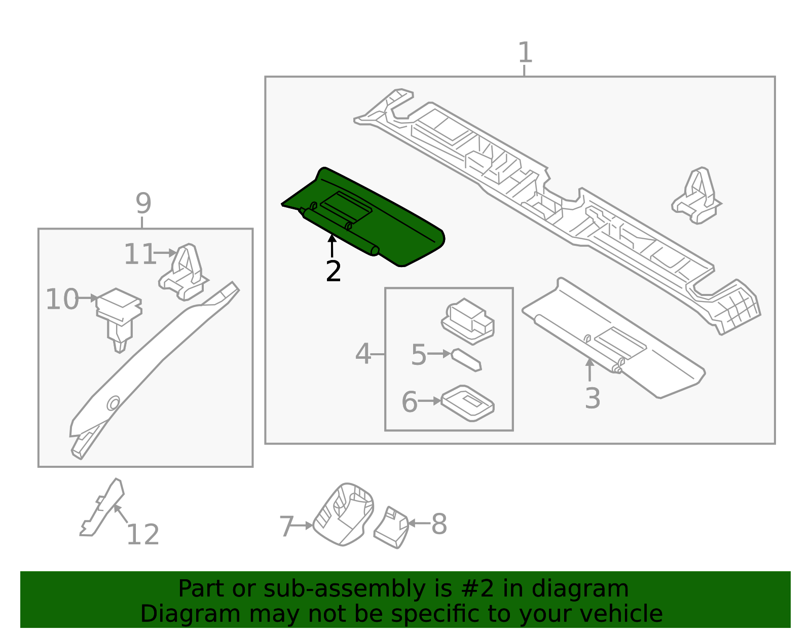 NA1J-69-270A-02 - Sun-Visor 2016-2025 Mazda MX-5 Miata | Mazda-Parts