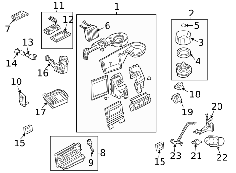 Blower Motor & Fan for 2005 Ford Explorer #0