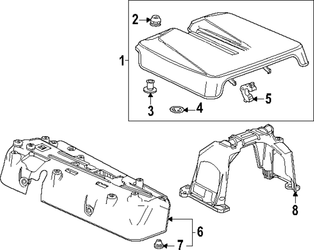 12716030 - : Upper Bracket for GM Image