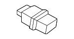 2238201606 - Electrical: Audio Auxiliary Jack for Mercedes-Benz Image