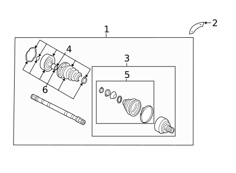 Drive Axles for 2006 Audi A3 Quattro #0