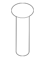 8615622000 - Body: Cowl Grille Screw for Kia: Stinger Image