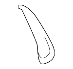 51497328060 - : 2014-2019 BMW - Side Trim Panel for BMW: 328i GT xDrive, 330i GT xDrive, 335i GT xDrive, 340i GT xDrive Image