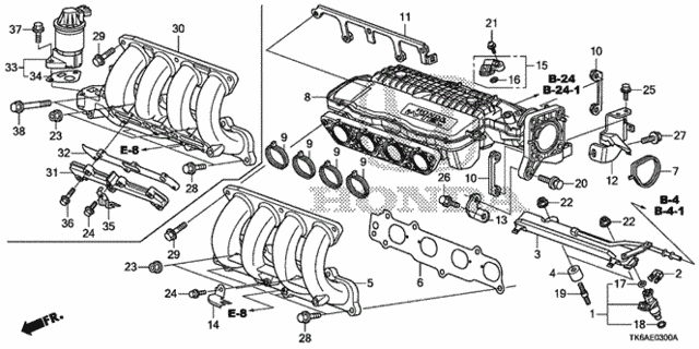 Intake Manifold for 2013 Honda Fit #0