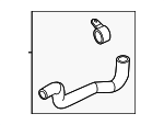 PAB12217550 - : Outlet Hose for Porsche: Cayenne Image