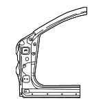 D2YP70221 - Body: Hinge Pillar for Mazda: CX-3 Image