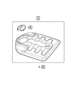 68149244AA - 3.6L Gas; Engine: Engine Cover Cap for Mopar Image