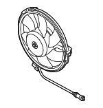 4Z7959455 - Cooling System: Fan &amp; Motor for Audi: A6 Quattro, A8, A8 Quattro, Allroad Quattro, S4, S8 Image