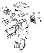 1BT61BDAAC - : Gear Shift Indicator Bezel for Mopar Image
