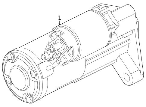 Starter & Related Components for 2025 Mazda CX-70 #0