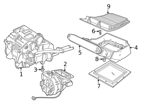 Blower Motor & Fan for 1999 Land Rover Range Rover #0