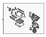 971003KF50 - HVAC: Blower Assembly for Hyundai Image