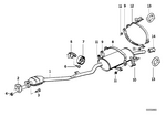 18301723887 - : Gasket Asbestos Free for BMW Image