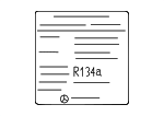 2465840138 - Body: Caution Label for Mercedes-Benz Image