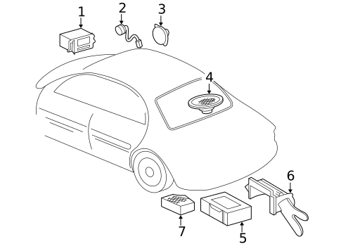 Sound System for 2002 Pontiac Bonneville #0