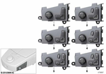 61316918384 - Vehicle Electrical System: Switch Seat Adjusting Front Left for BMW Image