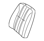 12459209 - Body: Seat Back Cover for Chevrolet: Impala Image