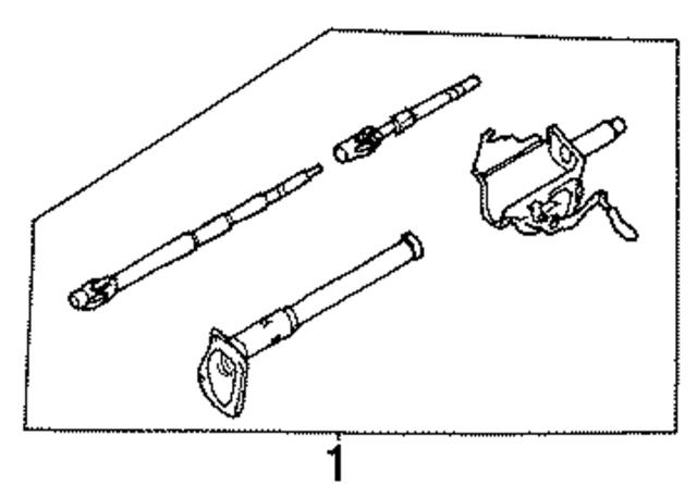 4880507G85 - : Steering Column for Nissan: 720, D21 Image