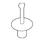 51471919209 - Engine: Air Deflector Rivet for BMW Image