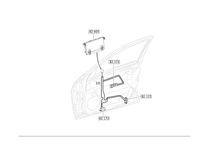2115400006 - Electrical System: Wiring Harness for Mercedes-Benz: E320, E500, E55 AMG Image image