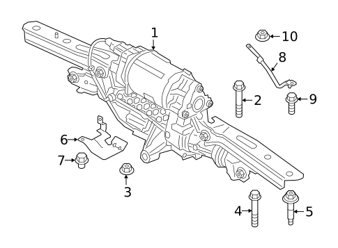 Rear Steering Components for 2025 BMW X5 #0