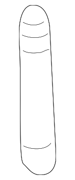 72137SP0003ZM - Body: Lock Knob for Honda: Accord Image