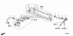 17136R70A00 - Engine: TUBE, BREATHER for Honda Image