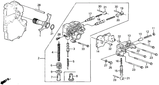 AT Regulator (88-90) for 1990 Acura Legend #0