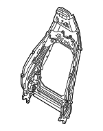 9P1881045AB - Body: Seat Back Frame for Porsche: 718 Boxster, 718 Cayman, 718 Spyder, 911, Boxster, Cayman Image