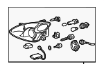 811100E030 - : Headlamp Assembly for Lexus: RX330 Image