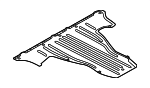 1EA825102C - Body: Under-Body Shield for Volkswagen Image