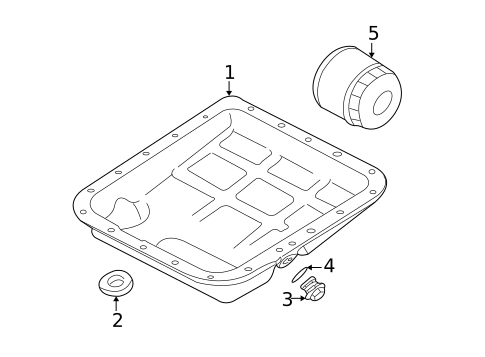 Transaxle Parts for 2004 Subaru Legacy #0