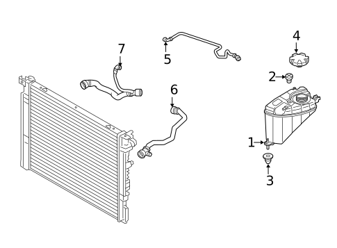 Hoses & Pipes for 2024 BMW 840i xDrive #1