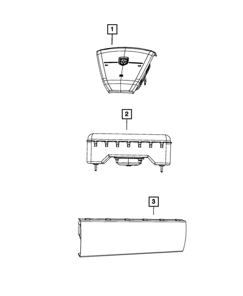 Air  Bags for 2012 Dodge Journey #2