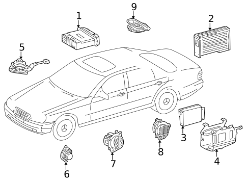 Sound System for 2002 Mercedes-Benz C230 #0