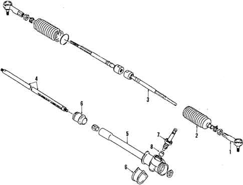 Steering Gear & Linkage for 1996 Suzuki Swift #3