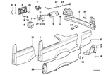 41358130898 - Bodywork: Right Rear Side Panel for BMW Image