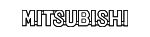MR108148T - Body: Nameplate for Mitsubishi: Diamante, Endeavor, Galant, Mirage, Mirage G4, Outlander, Outlander Sport Image