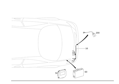 Rear-View Camera for 2009 Mercedes-Benz CL63 AMG #0
