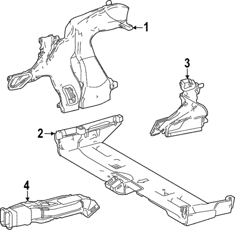 Ducts for 2025 Lexus LX700h #3