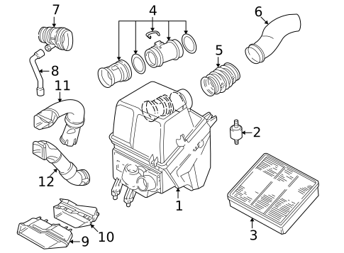 Powertrain Control for 1997 Audi A8 #1