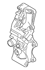 11518601366 - Belts &amp; Cooling: Engine Water Pump Housing for Mini Image