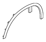 51778081644 - : Wheel Flare for BMW: X6 Image