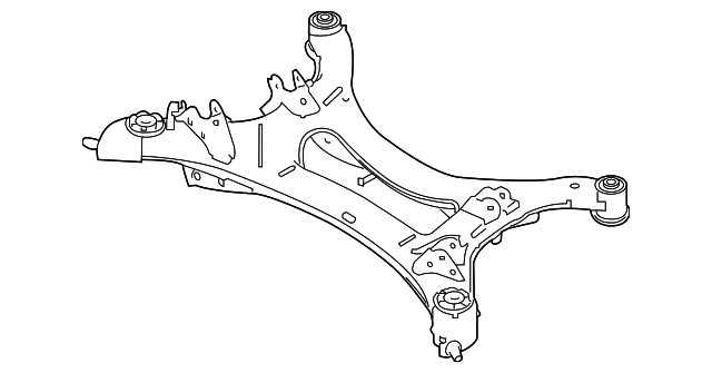 2013-2020 INFINITI Cross-Member 554003KD1B | OEM Parts Online