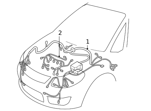 Wiring Harness for 2011 Suzuki Kizashi #0