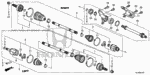 44319SD4010 - Chassis: SET-RING (30X2.2) for Honda Image