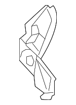 5076407AC - Body: Tail Lamp Pocket for Dodge: Avenger Image