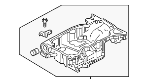 111104BB1C - : Oil Pan for Nissan Image