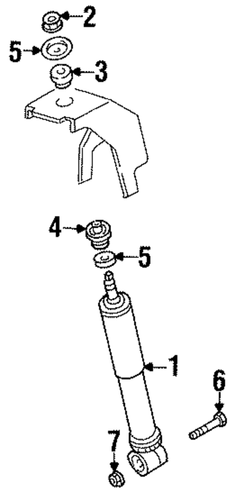 Shocks & Components for 2004 Isuzu Rodeo #3